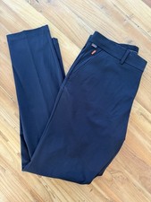 KJUS Men Iver Pants Regular Fit W35 L32 Black Golf Athletic Trousers Tailored