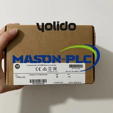 New Factory Sealed AB 1768-L43 SER B CompactLogix L43 Controller PLC 1768L43
