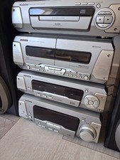 TECHNICS Hifi System EH550 CD Player SA-EH550 Tuner Amp RS-EH750 Twin Cassette