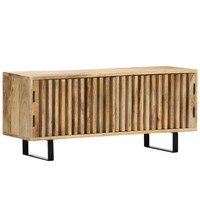 Vidaxl Tv-Schrank 90X30X40 Cm Massivholz Mango Neu