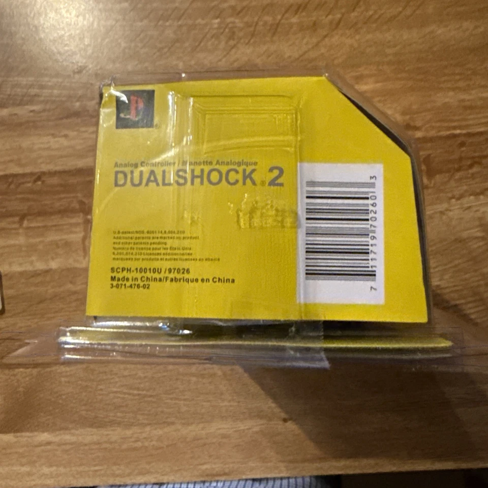 Controlador analógico PS2 Dualshock 2 con cable SCPH-10010 Sony PlayStation - Negro NUEVO Foto 2 de 4