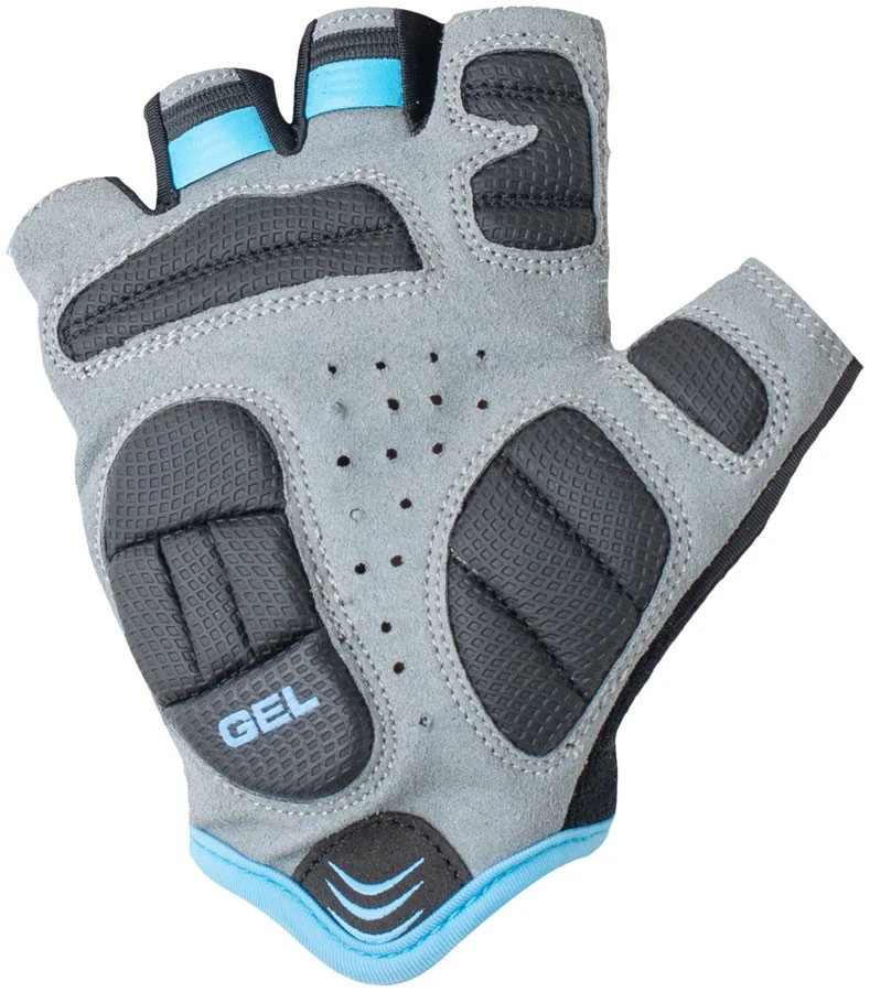 Guantes Bellwether Ergo Gel - Hielo, Dedo Corto, Para Mujer, Medianos Foto 2 de 2