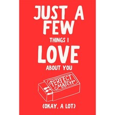 Just A Few Things I Love About You (Okay, a Lot) Fill In Blank GiftBook