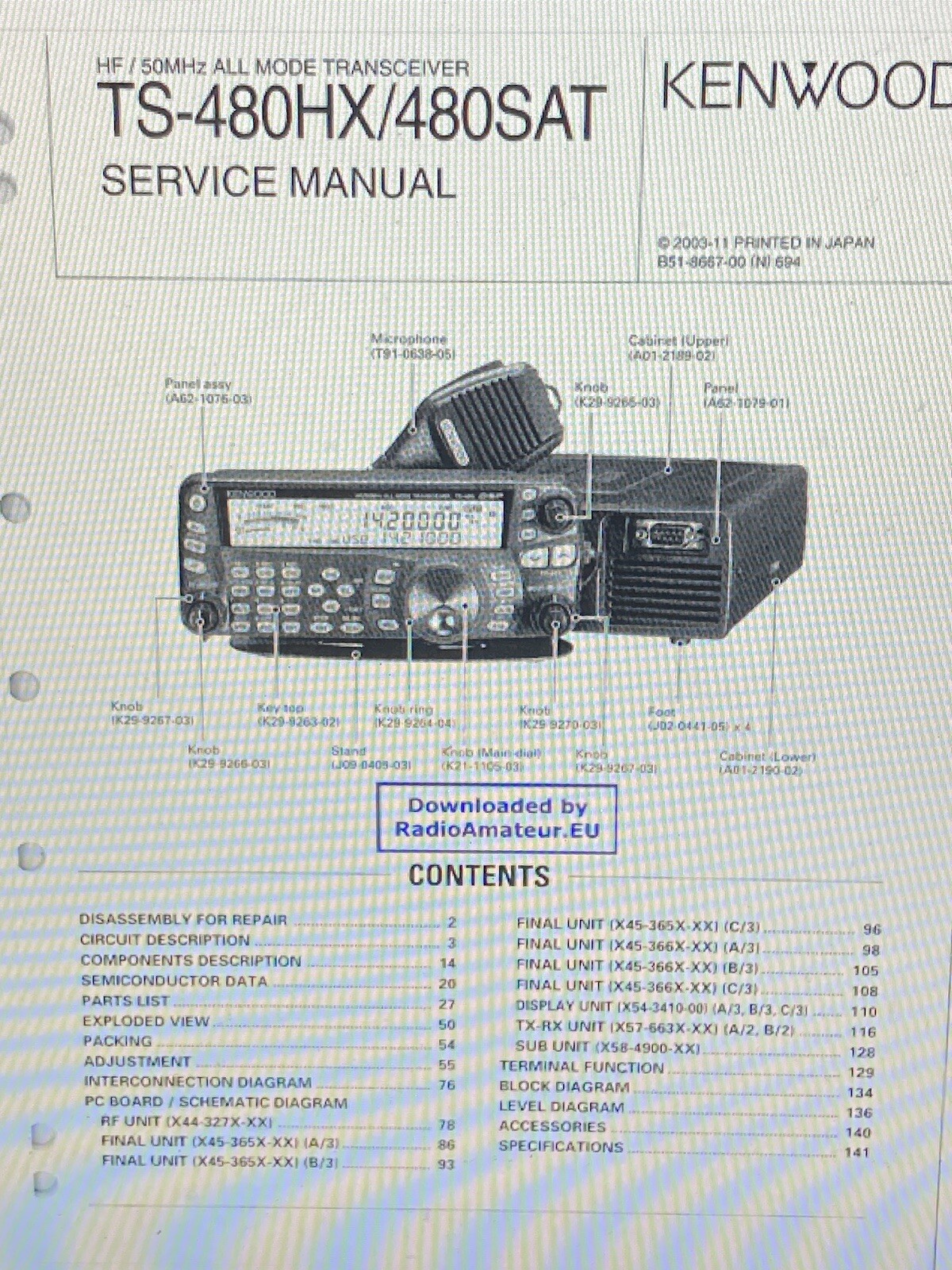 Cavo Prolunga Per Testa Remota Kenwood TS-480 - 11 Pollici - Foto 9