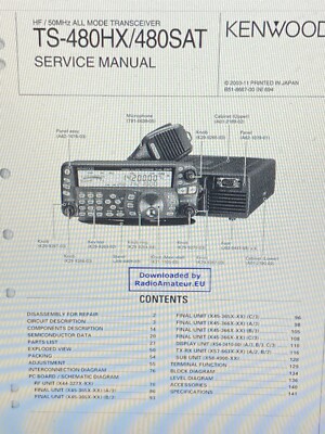 Cordon D'alimentation Résistant à La Chaleur Pour Radio Kenwood TS 480HX / 480SAT / 590S - Neuf, Générique