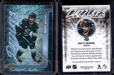 2024-25 Upper Deck Series 1 Blue Dazzlers #DZ-46 Matty Beniers