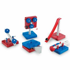 Learning Resources 5 Simple Machines Science Set 63 Pcs Kit-STEM-New Sealed