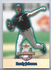 Randy Johnson 2001 Ultra Baseball Decade of Dominance #9