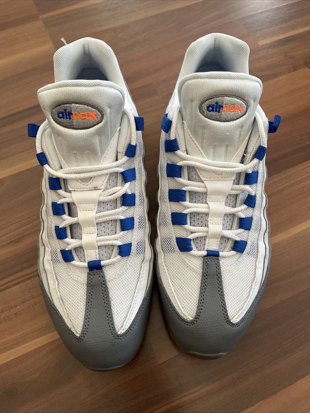 nike air max 95 cool grey total orange