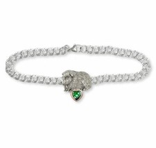 Guinea Pig Bracelet Jewelry Silver And Gold Handmade Piggie Bracelet GP7-TNSBR