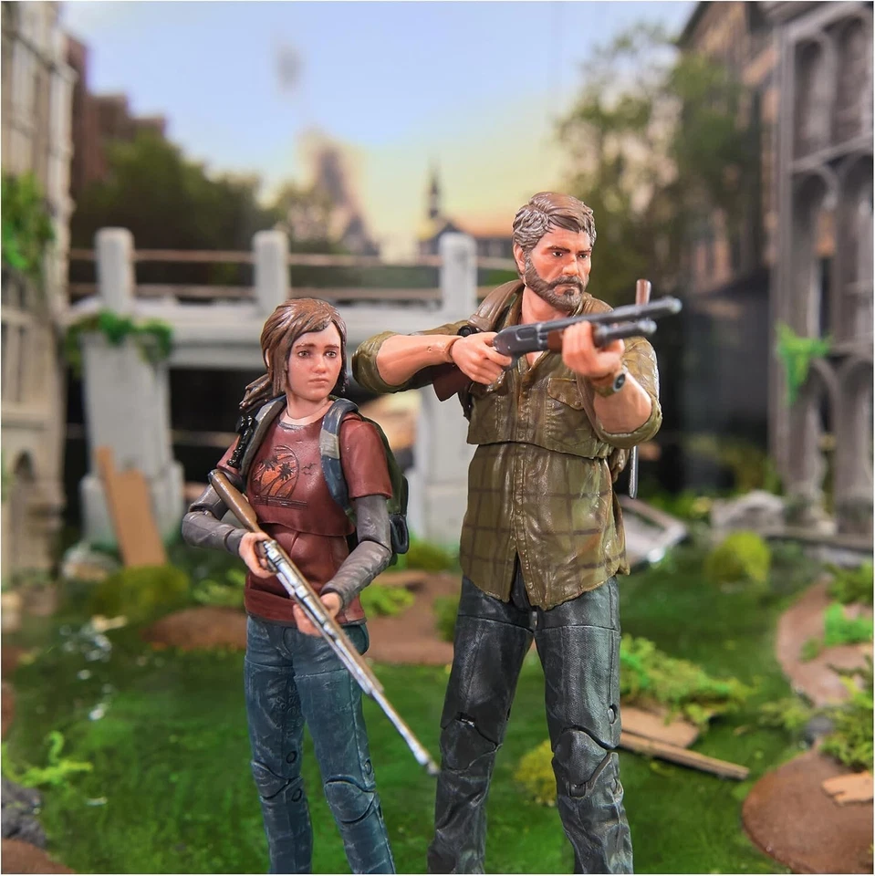 Экшн-фигурки Джоэла и Элли The Last of US упаковка 2 шт. 6 дюймов с 19 аксессуарами, th... - Изображение 4 из 4