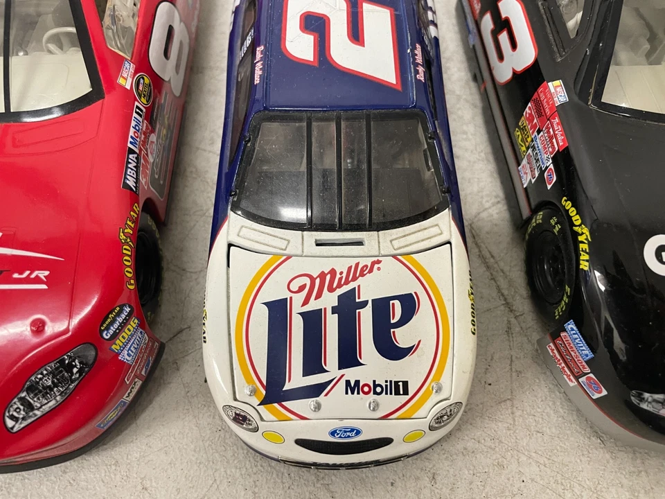 ¡Lote de 3 coches de acción! Bill Elliott 2001 Intrepid + Rusty Wallace #2 Miller Lite Bank Foto 4 de 4