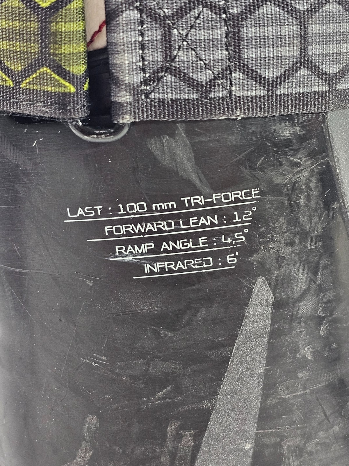 SALOMON Scarponi da sci WN taglia 26 26 5 305 mm macchina velocità nordica 90 TCF precisione taglia nero nero