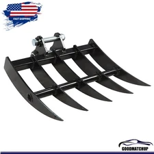 Rake Attachment For Mini Excavator One Ton To 1.5Ton Digger In Stock USA