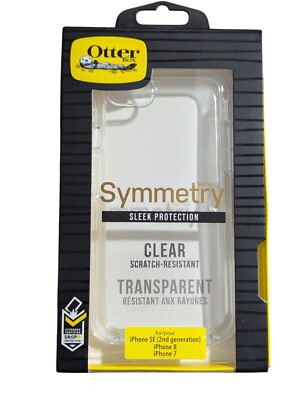 i3. OtterBox Symmetry Series For Apple iPhone SE(2ND GEN ONLY) 7 / 8 - In Clear