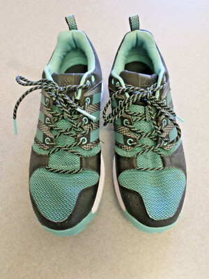 Adidas "Galaxy Trail" Black/Aqua Blue Trail Running Shoes. Women's 10 | eBay