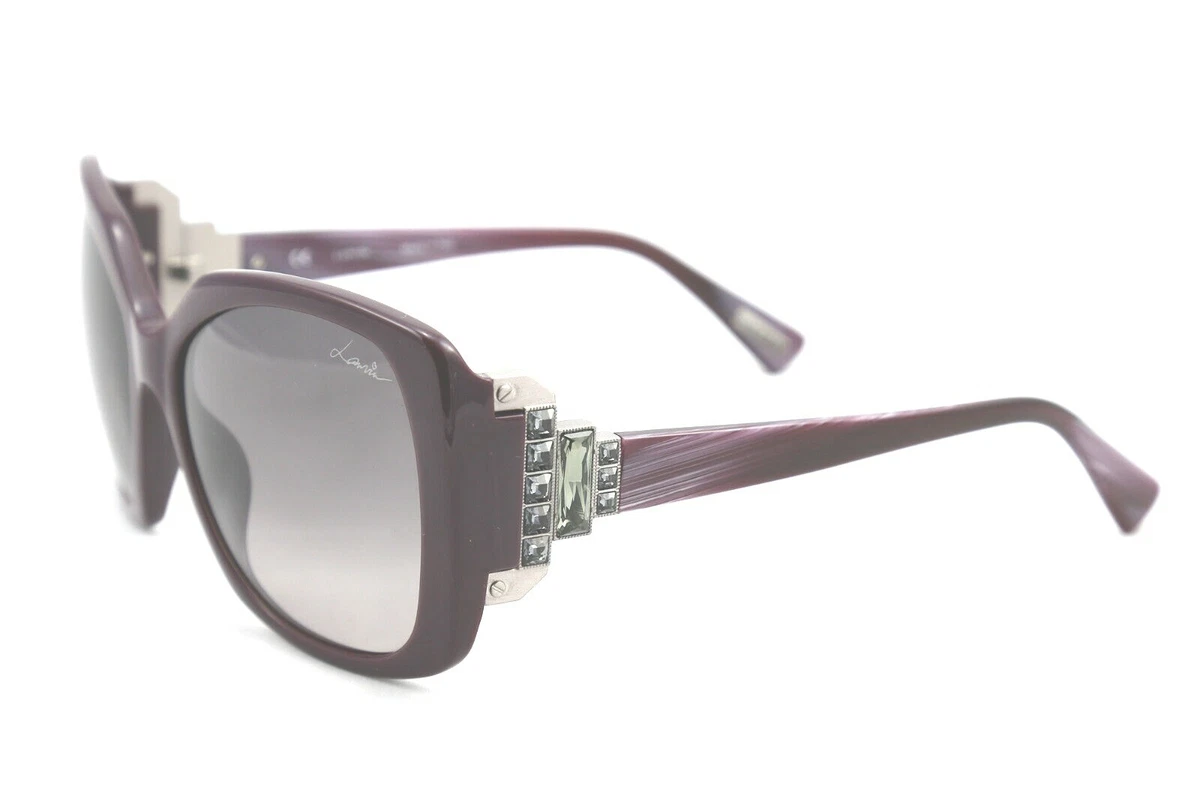 Lanvin SLN 640‎ col. 09PW Silver Lanvin Logo Sunglasses | Lanvin main image 3