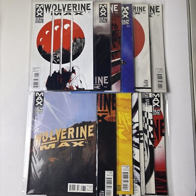 Wolverine Max #1-15 (Missing #6 #14) Marvel Comics 2012 Series