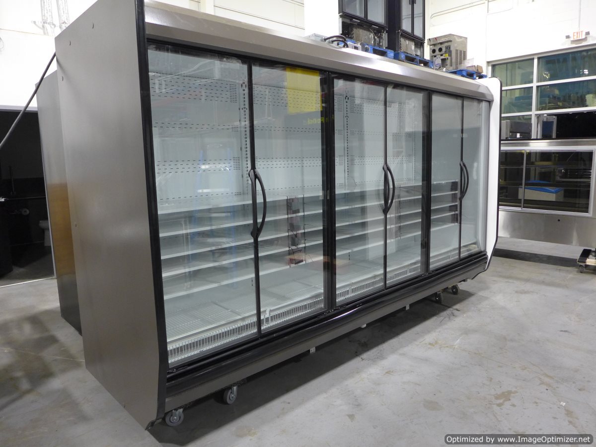 2020 Hussmann IDDF5SU Med Temp 12' Grocery Dairy Deli Cooler Merchandiser LED