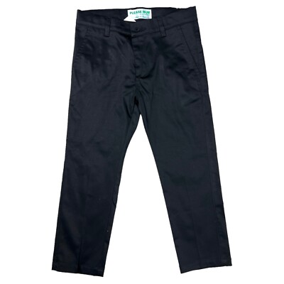 Please Mama Hose Hose Jeans Kinder Jungen Mädchen schwarz Alter 4 Jahre UVP £89 K126