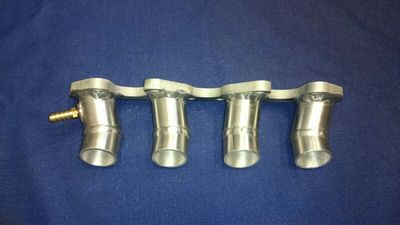 VW Polo 1.4 8v ABU, APQ, AEX & AEE Inlet Manifold for GSXR600 Carburettors