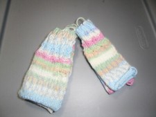 Handmade knitted baby thumb sucker gloves