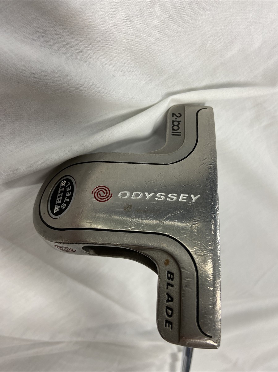 オデッセイ WHITE STEEL 2・ball BLADE 34インチ パター PT フレックス