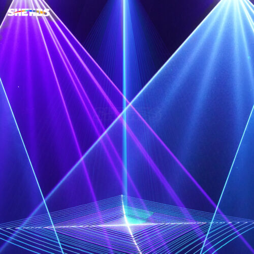 New version 6W RGB Full Color Light Project ILDA 3D Animation Laser Light - Picture 13 of 24