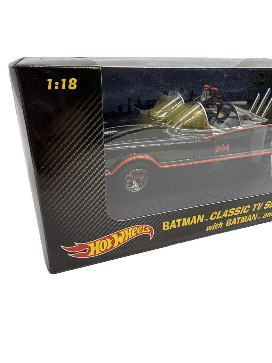 Hot Wheels バットマン クラシックTVバットモービル 1:18 Hot Wheels 1 18th Scale 1966 Batman Classic TV Series