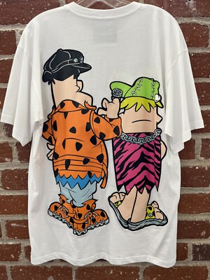 Moschino T Shirt The Flintstones Print Size M new with out tags | eBay