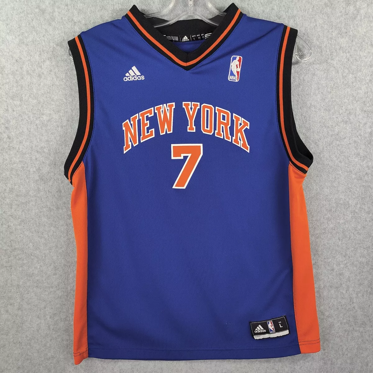New York Knicks Carmelo Anthony Adidas Jersey Limited Edition Youth LG