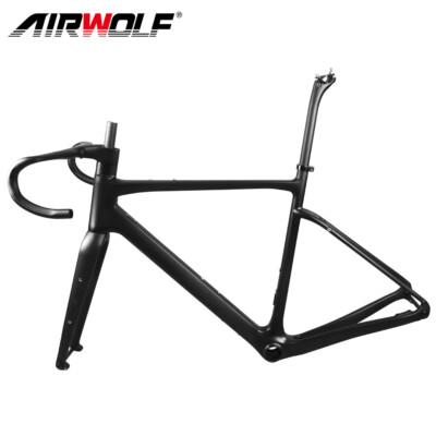 carbonio Telaio bici da ciclocross Da cicloturismo gravel bicicletta Telai  frame | eBay