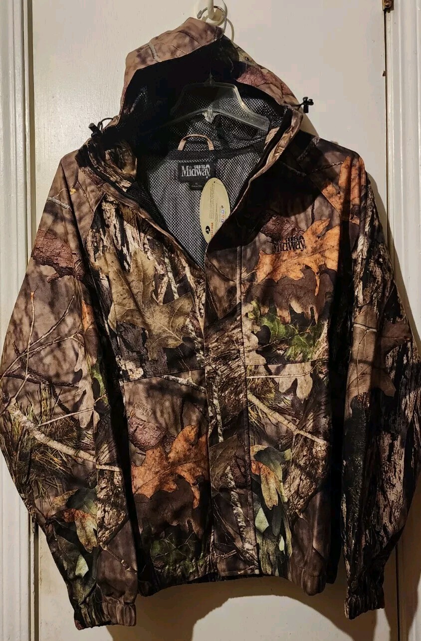 Mossy Oak Break Up Country Camo Soft Full Zip Jacket for Men
