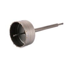 Fresa a tazza 125 mm carotatrice muro asta sds plus 50 cm prolunga da trapano