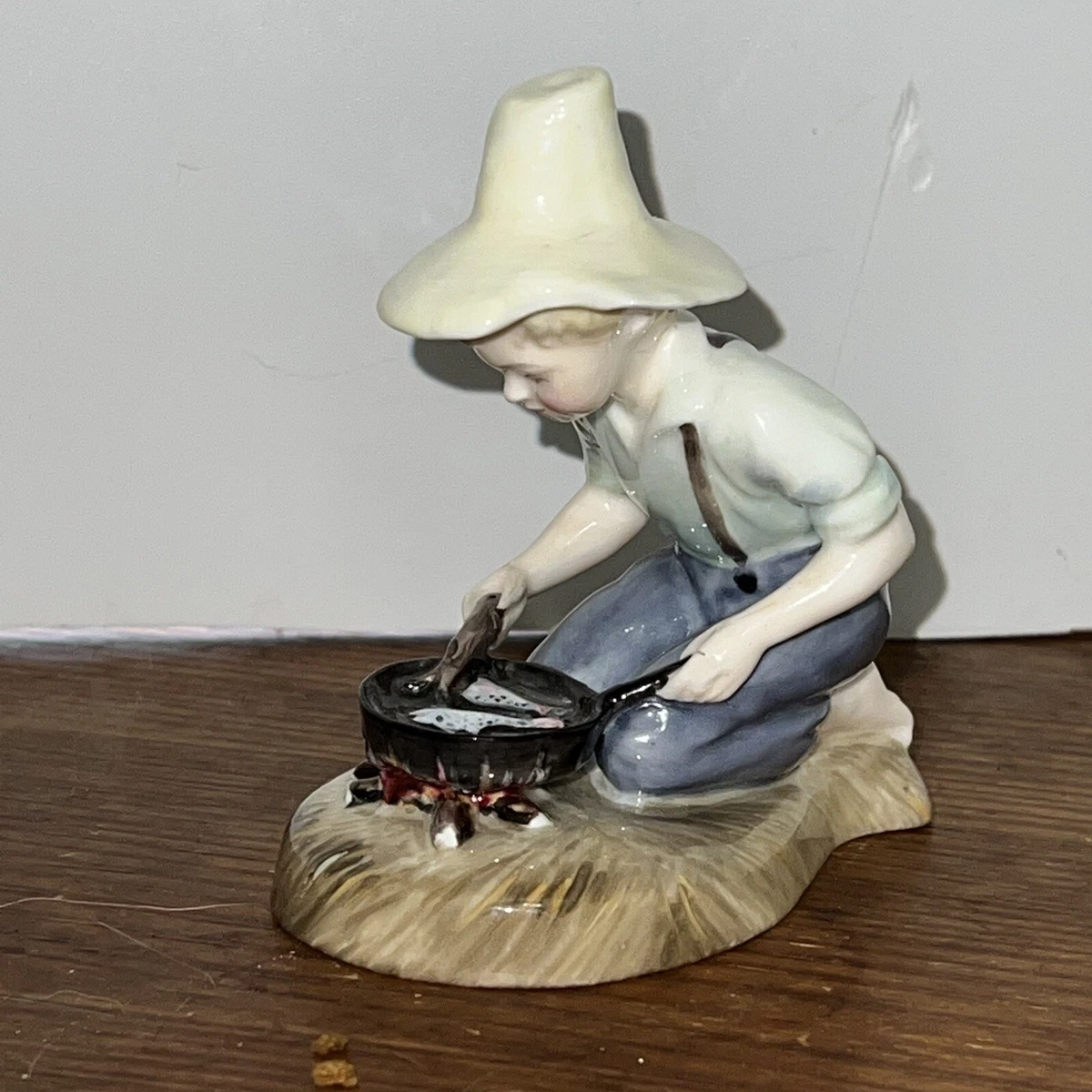 Vintage Royal Doulton Porcelain River Boy Figurine. HN2128. 1961