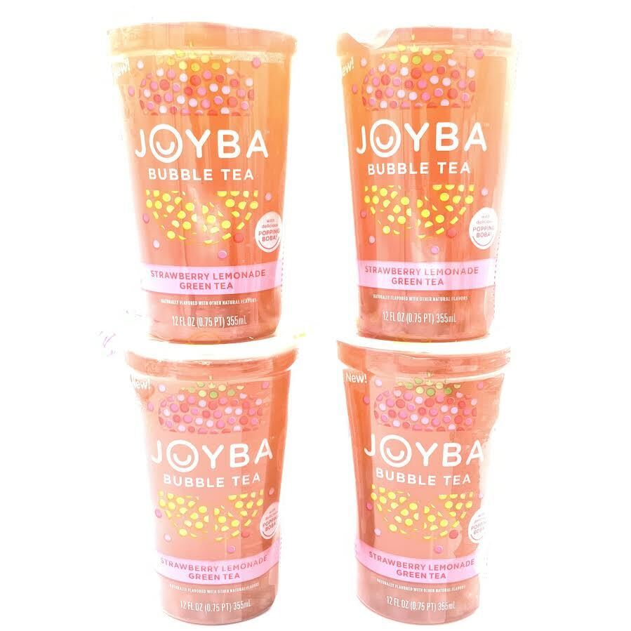 JOYBA® Bubble Tea Strawberry Lemonade Green Tea