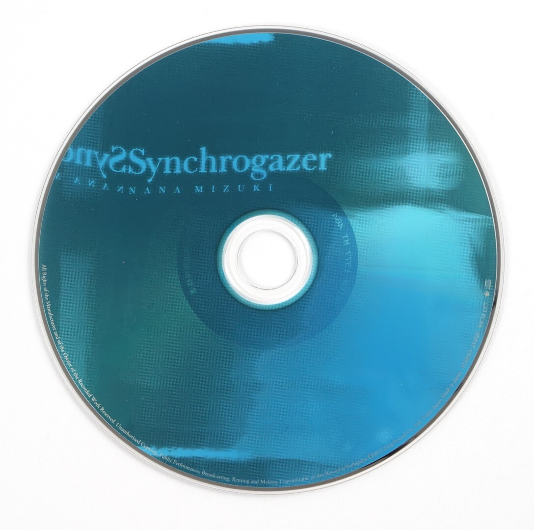 another cell CD 美品 Nana Mizuki Synchrogazer Anime Music CD Japan Import | eBay