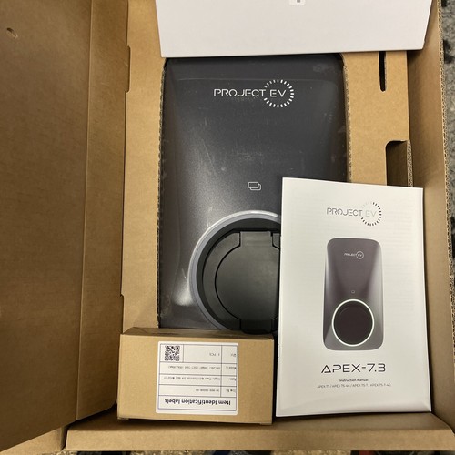 Project EV 7.3kW Fast AC Single Outlet EV Car Charger APEX7S eBay