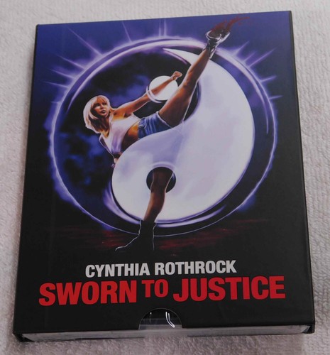 Sworn to Justice 1996 Blu-Ray NEW Vinegar Syndrome Archive VSA Cynthia Rothrock - Picture 2 of 5