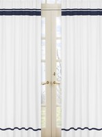 Sweet Jojo Modern White Navy Hotel Kid Window Treatment Panels Curtains Covering Sweet Jojo Modern White Navy Hotel Kid Window Treatment Panels Curtains Covering