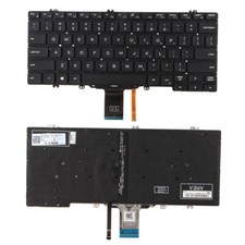 Genuine US Keyboard with Backlight For Dell Latitude 7300 5300 5310 2-in 1