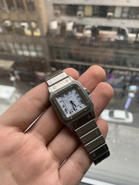 Cartier Santos White Unisex Adult Watch 