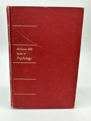 Statistical Analysis in Psychology and Education Rare 1966 Ed by George Ferguson