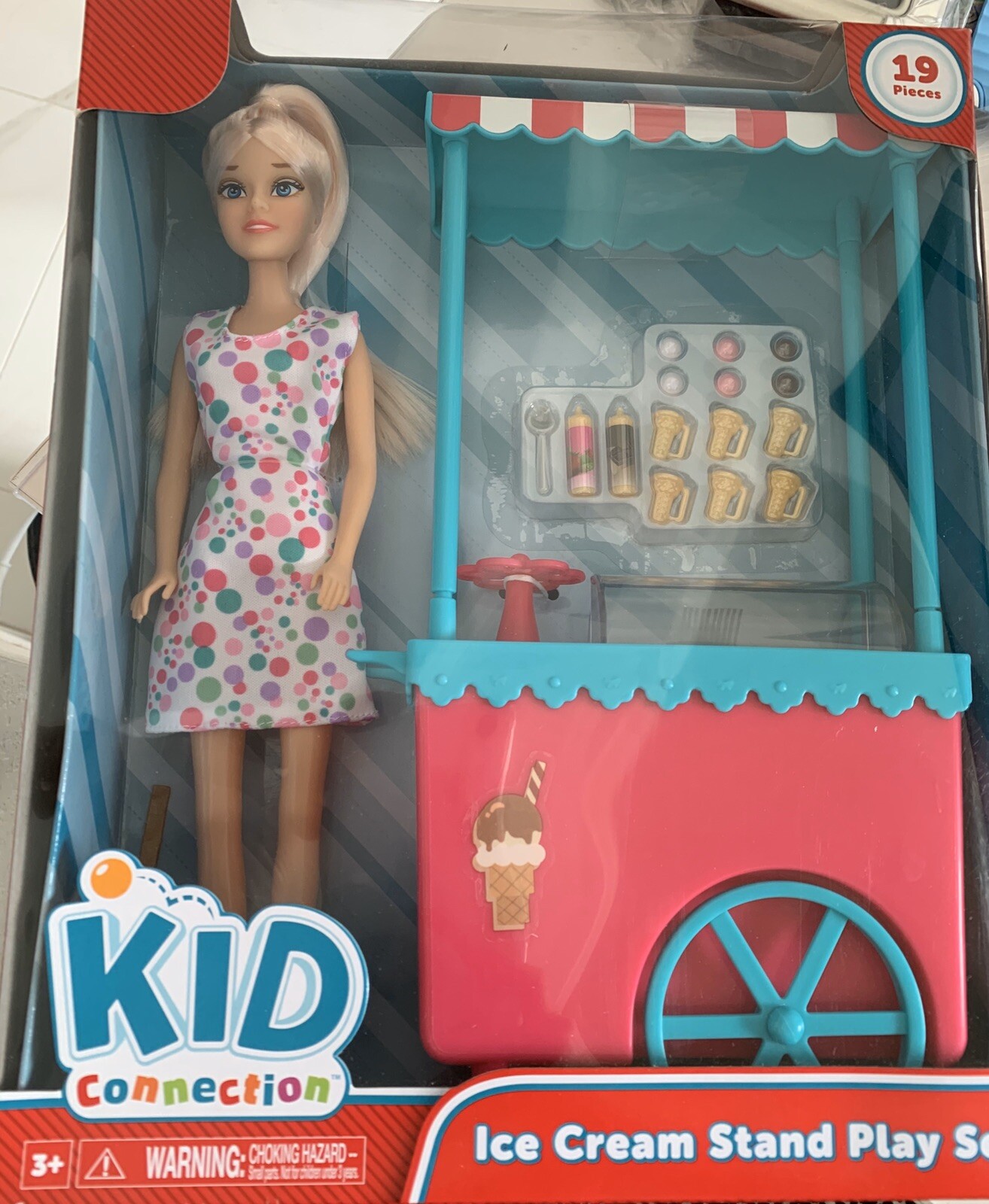 kid connection ice cream stand playset
