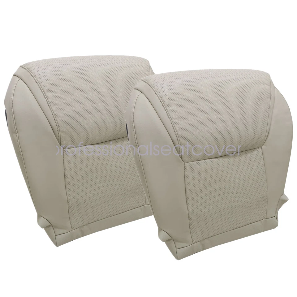 Both Side Bottom Perforated Leather Seat Cover For 2008 2009-2015 Lexus Lx570 - Image 2 of 4