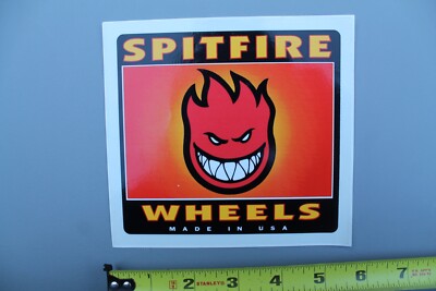 Spitfire Skateboard Wheels Flame Face Fire OG Z68C Vintage