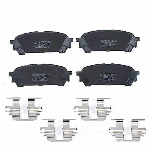 Disc Brake Pad SetPremium Gold Ceramic Rear Brake Pads CARQUEST GNAD1004 for sale online eBay