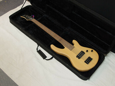 DEAN Edge 1 5-string electric BASS guitar NEW w/ Light Case - Vintage Natural