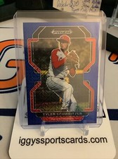 Tyler Schweitzer BLUE MOJO PRIZM - 2022 Panini Prizm Draft Picks Baseball