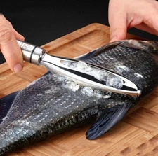 Fish Graters Fast Remove Bone Tweezers Tools Gadge Peeler Stainless Scales  New